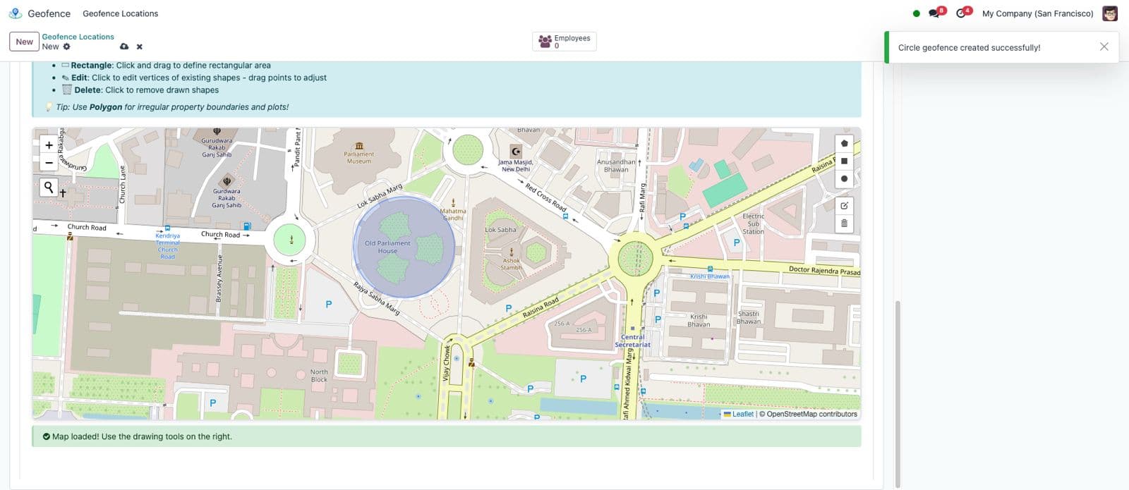 Employee Location Assignment